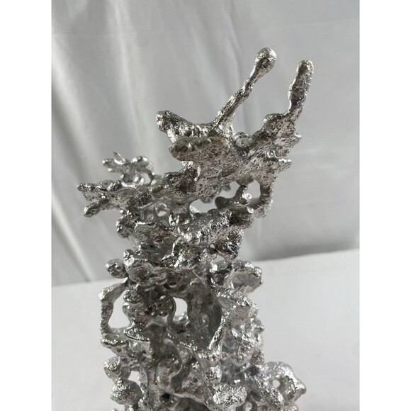 Anthill Art Casting Sculpture Fire Ant Aluminum Casting 10” Tall #76 - Picture 7 of 9